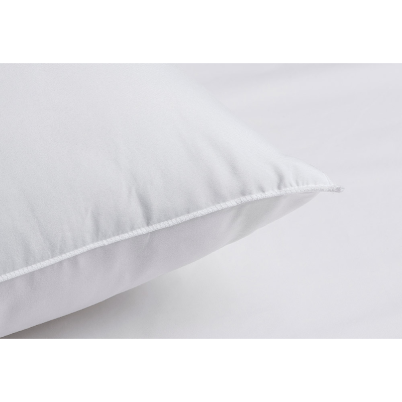 Almohada de Firmeza Media con Relleno de Fibra Virgen y Tejido de Alta Calidad - Kay Mobiliari