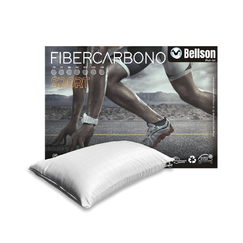 Almohada Anti-estrés para Deportistas con Fibra Siliconada y Carbono - Kay Mobiliari