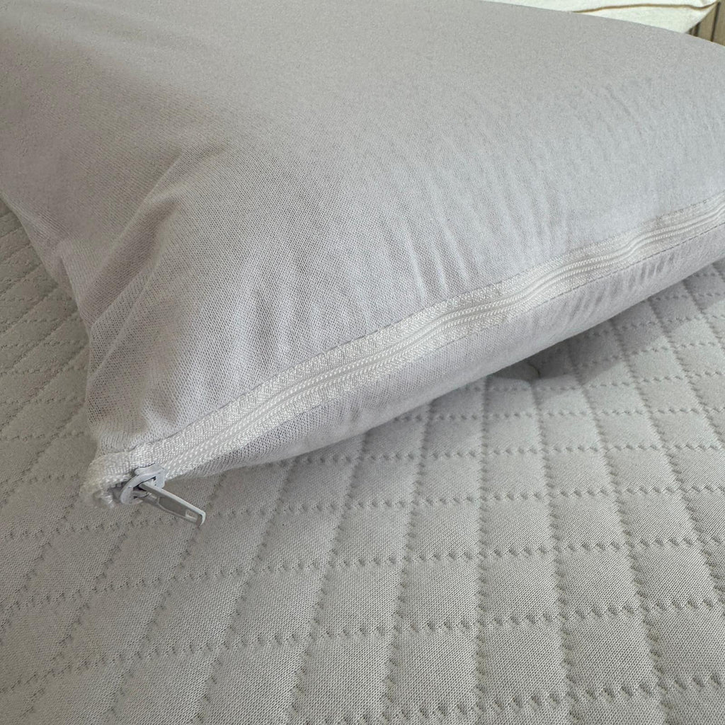 Funda de Almohada Impermeable DueCasa | 100% Algodón y Tecnología TermoDUE
