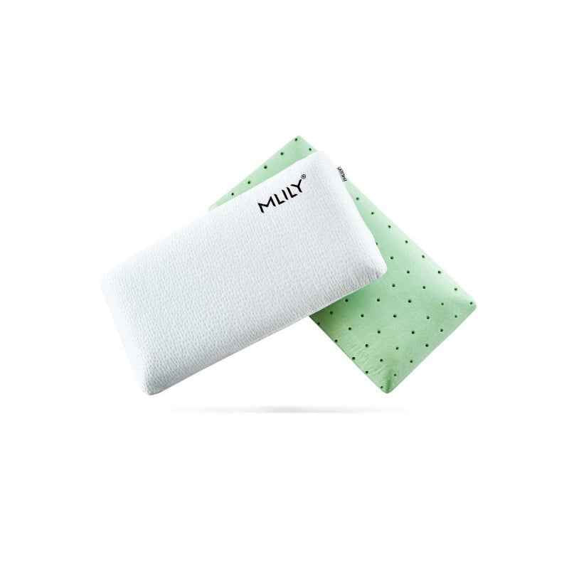 Almohada Viscoelástica Ecológica con Perforaciones de Alta Ventilación y Tejido Natural de Tencel
