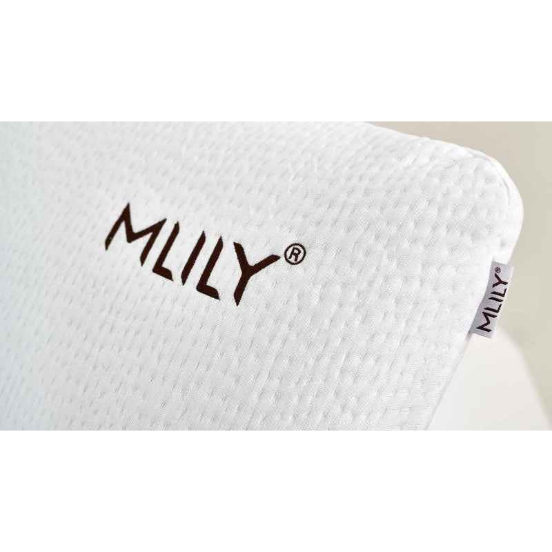 Almohada Viscoelástica Ecológica con Perforaciones de Alta Ventilación y Tejido Natural de Tencel
