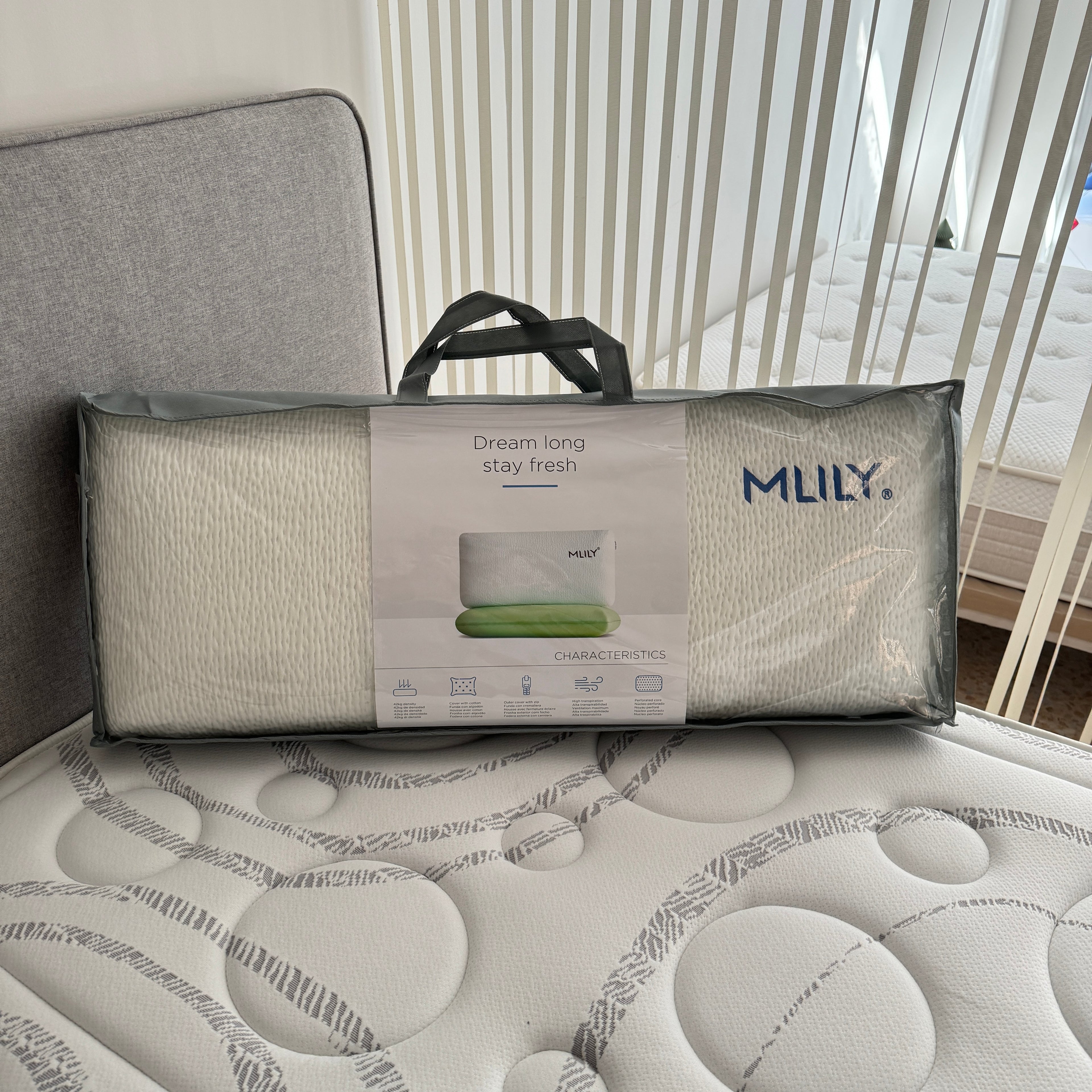 Almohada Viscoelástica Mlily Perforada