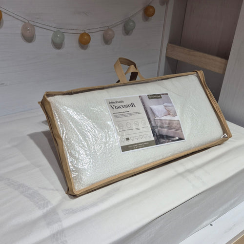 Almohada Viscosoft | Viscoelástica Gel Suave y Tejido con Viscosa
